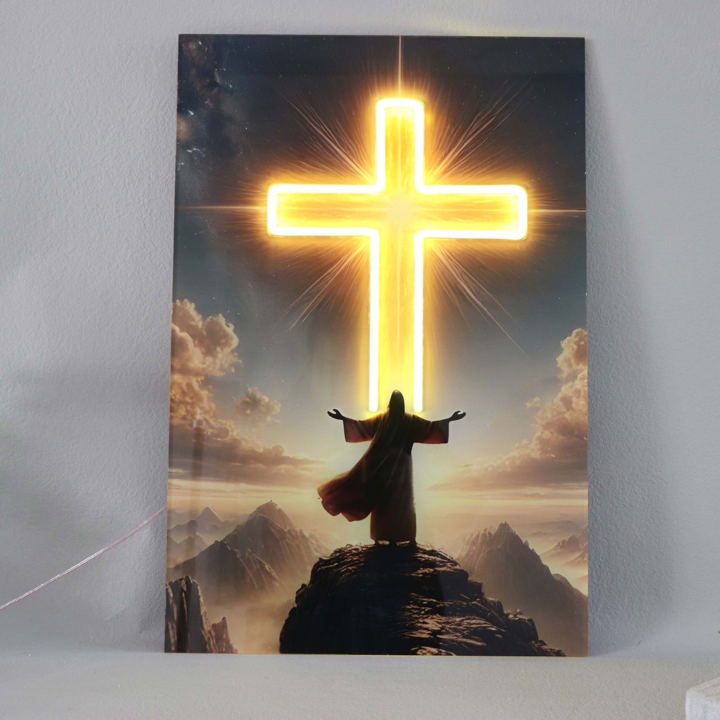 Glory Studio™ LED Wall Art | "Light of the World"