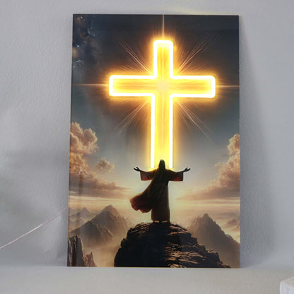 Glory Studio™ LED Wall Art | "Light of the World"