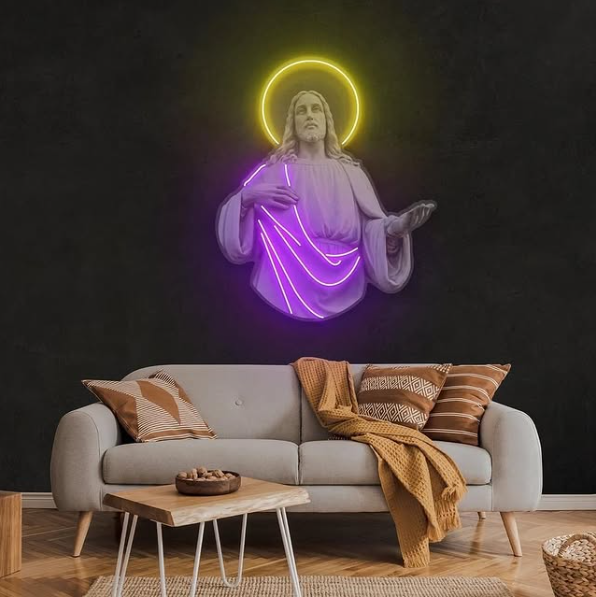 Jesus NEON Poster