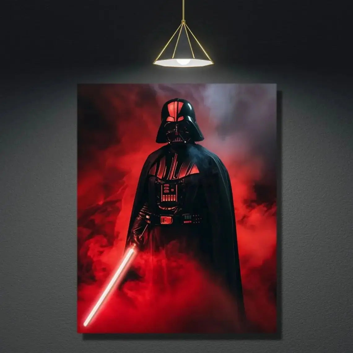 Darth Vader NEON Poster (Red NEON)